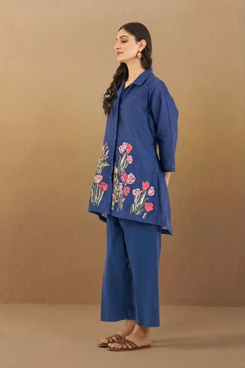 Indigo Button Set