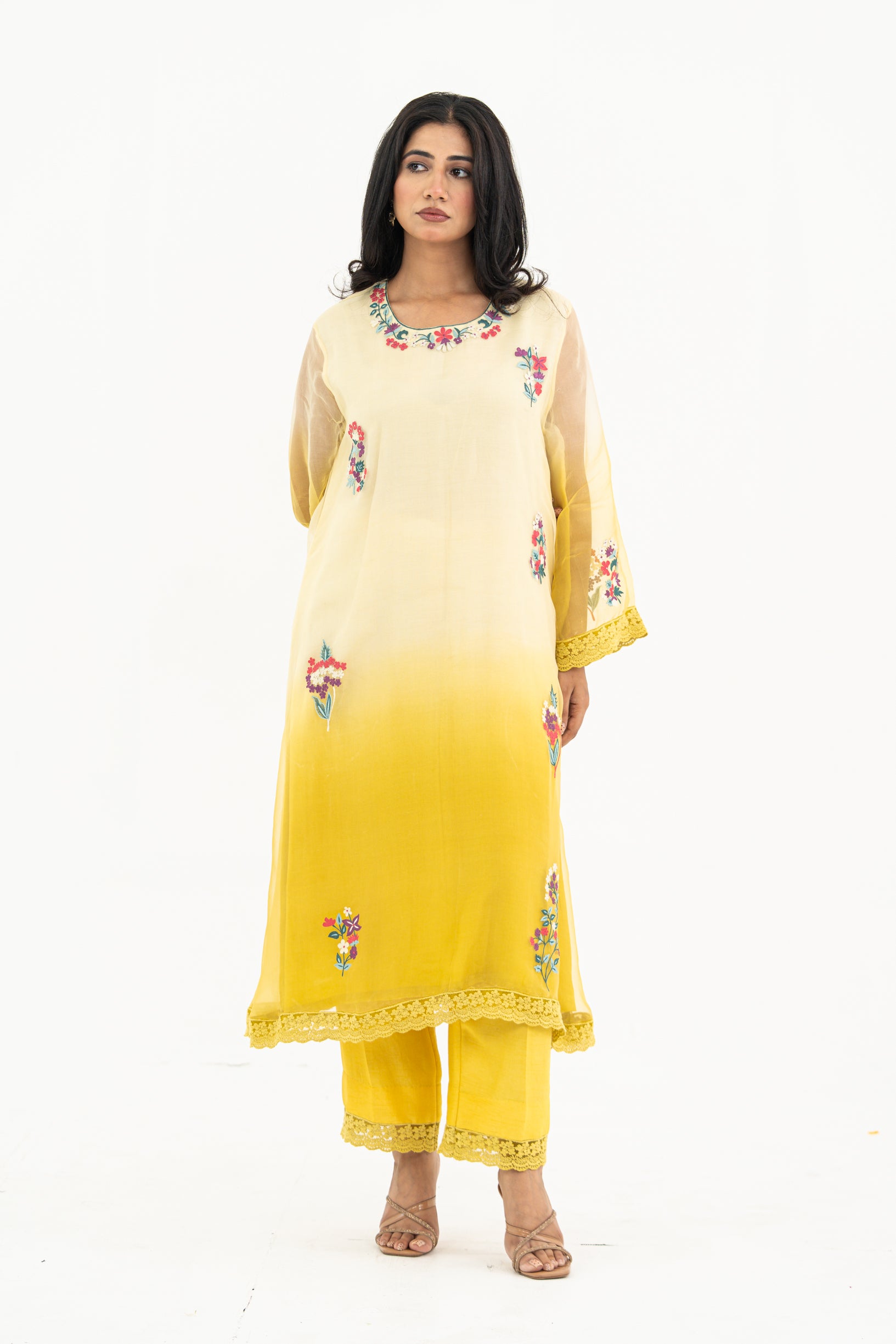 Yellow Ombre Set