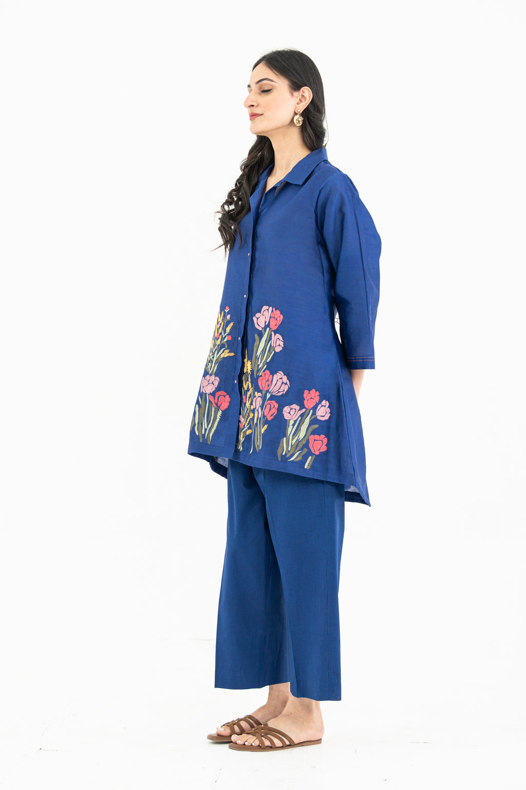 Indigo Button Set