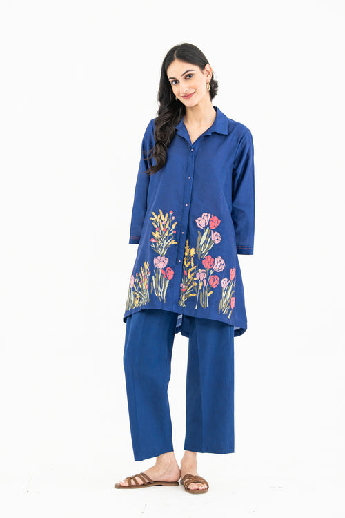 Indigo Button Set