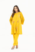 Mustard Cutwork Set