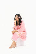 Light Pink Chanderi Set