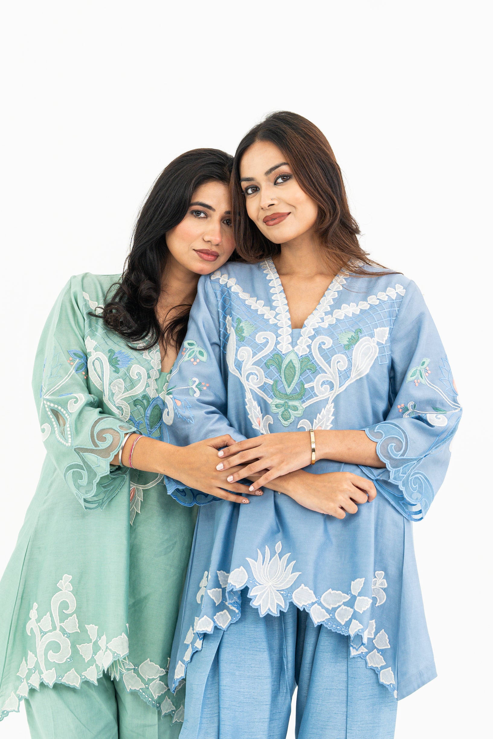 Sea Green Appliqué Set