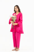 Indian Pink Kalidaar Set